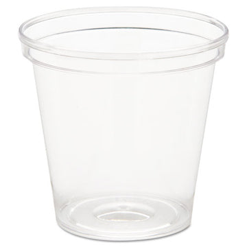 WNA Comet Plastic Portion-shot Glass, 1 Oz, Clear, 50-pack, 50 Packs-carton freeshipping - TVN Wholesale
